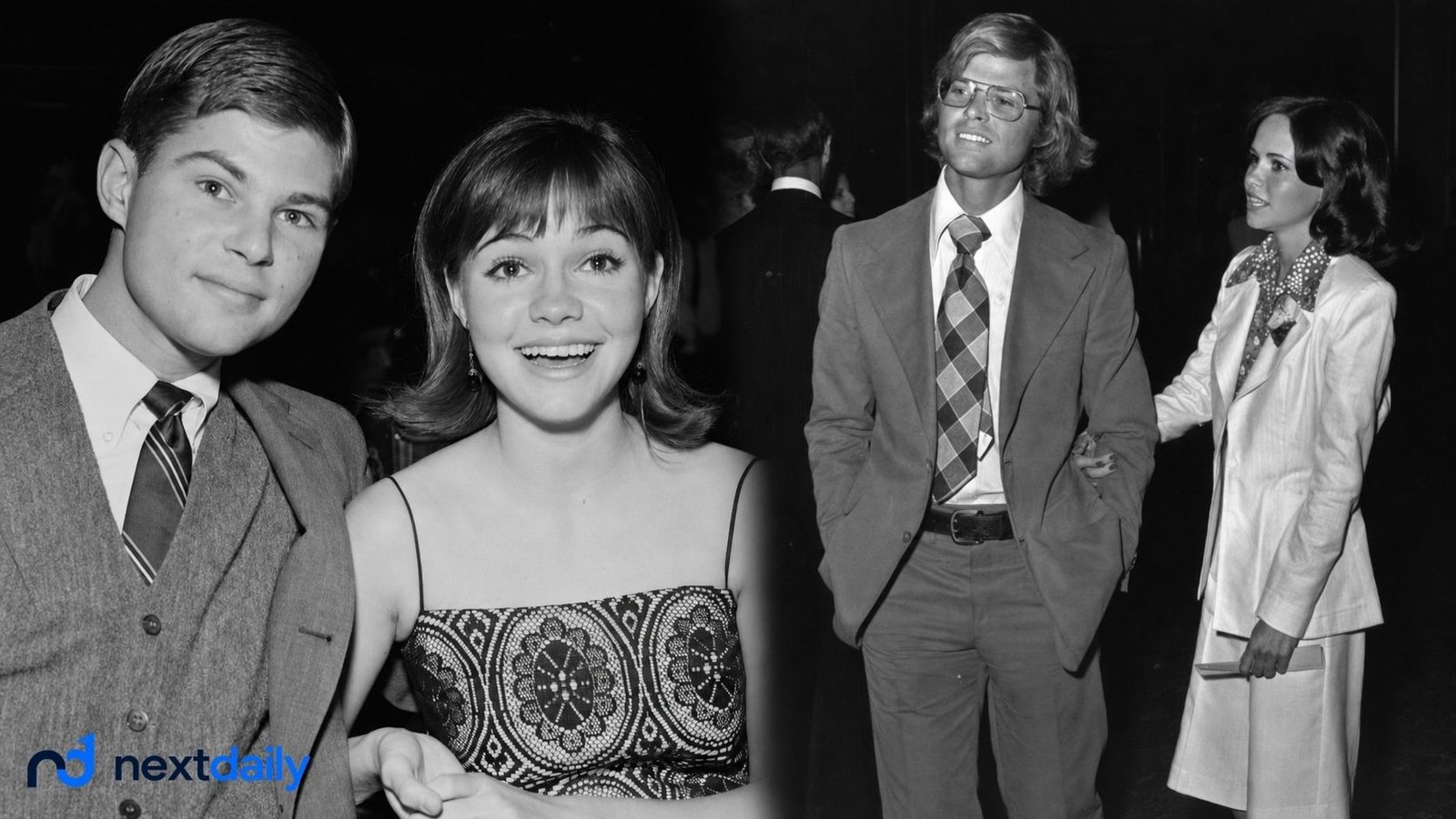 Sally Field pictured with her first husband Steven Craig in the 1960s